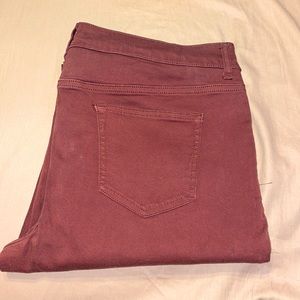 Maurice’s XL copper color jeggings.Super cute and comfy. Does having some piling